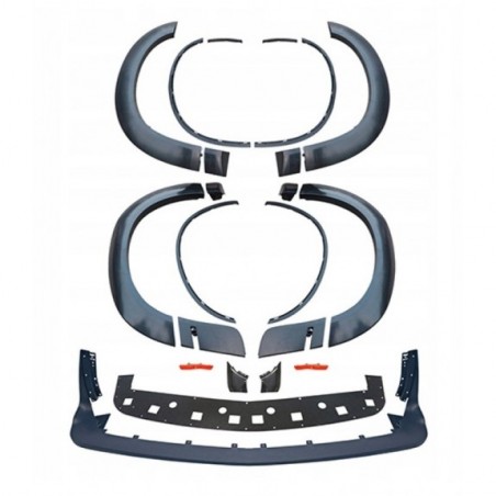 DODGE CHALLENGER SRT HELLCAT 2015- LISTWA LISTWY NAKŁADKI BŁOTNIKA+ SPOILER