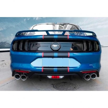 FORD MUSTANG GT 2015-2023 SPOILER LOTKA KLAPY BAGAŻNIKA CZARNY MAT