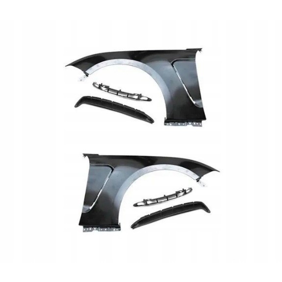 BŁOTNIK BŁOTNIKI KOMPLET L+R STALOWE PRZEDNIE FORD MUSTANG GT350 2018-2023