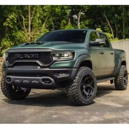 DODGE RAM 2013-2018 BODY KIT ZDERZAK MASKA BŁOTNIKI LAMPY KOMPLET STYL TRX