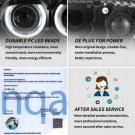 LAMPA LAMPY LEWA +PRAWA PRZÓD EUROPA LED VLAND RGB DODGE CHALLENGER 2015-23