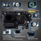 LAMPA LAMPY LEWA + PRAWA PRZÓD EUROPA LED VLAND DODGE CHALLENGER 2008-2014