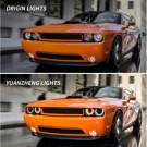 LAMPA LAMPY LEWA + PRAWA PRZÓD EUROPA LED VLAND DODGE CHALLENGER 2008-2014