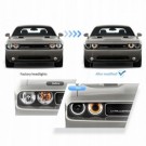 LAMPA LAMPY LEWA + PRAWA PRZÓD EUROPA LED VLAND DODGE CHALLENGER 2008-2014