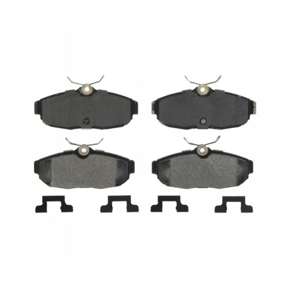 KLOCKI HAMULCOWE TYŁ BBTECH + BLASZKI FORD MUSTANG 2005-2014