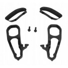 DODGE RAM 1500 DT 2019-2024 HAK HAKI ZDERZAKA CZARNE KOMPLET + RAMKI