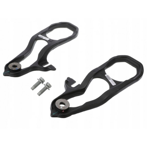 DODGE RAM 1500 DT 2019-2024 HAK HAKI ZDERZAKA CZARNE KOMPLET