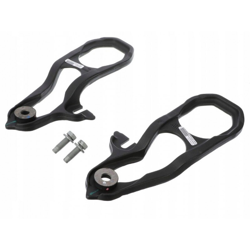 DODGE RAM 1500 DT 2019-2024 HAK HAKI ZDERZAKA CZARNE KOMPLET