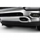 DODGE RAM 1500 DT 2019-2024 HAK HAKI ZDERZAKA CZARNE KOMPLET