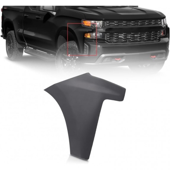 CHEVROLET SILVERADO 1500 2019-2021 NAKŁADKA ZDERZAK NAROŻNIK BŁOTNIKA PRAWY