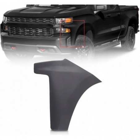 CHEVROLET SILVERADO 1500 2019-2021 NAKŁADKA ZDERZAK NAROŻNIK BŁOTNIKA LEWY