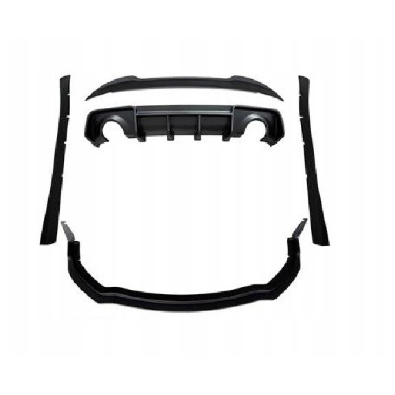 PAKIET AERO DOKŁADKI PROGÓW SPOILERY DYFUZOR WIDEBODY DODGE CHARGER SRT 21-