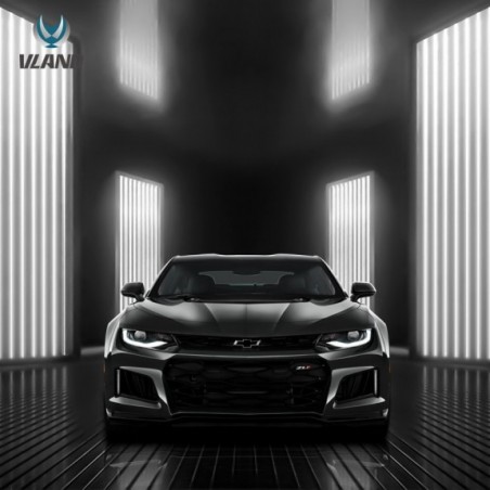 LAMPA LAMPY PRZEDNIE FULL LED VLAND KOMPLET CHEVROLET CAMARO 2016-2018
