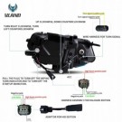 LAMPA LAMPY PRZEDNIE FULL LED VLAND KOMPLET CHEVROLET CAMARO 2016-2018