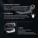 LAMPA LAMPY PRZEDNIE FULL LED VLAND KOMPLET CHEVROLET CAMARO 2016-2018