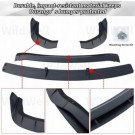 DODGE DURANGO SRT HELLCAT 2021-2024 SPOILER DOLNY ZDERZAKA PIANO BLACK