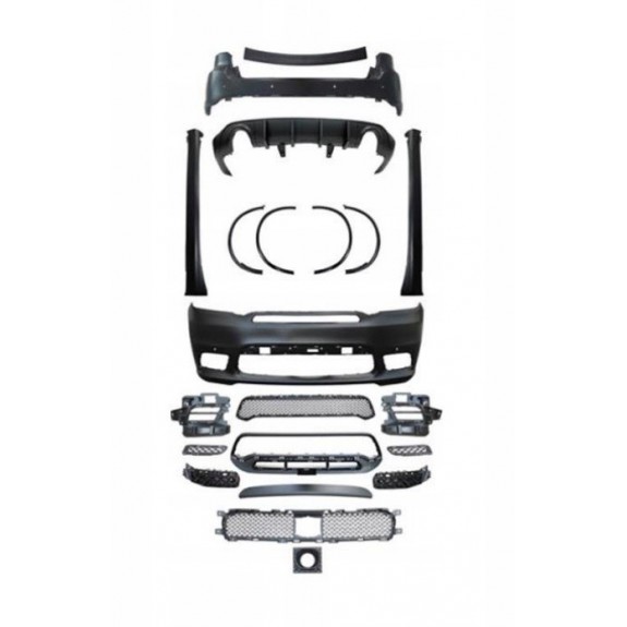 DODGE DURANGO SRT 2018-2020 ZDERZAK PRZÓD + TYŁ NAKŁADKI PROGI KPL BODY KIT