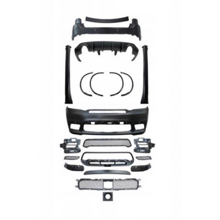 DODGE DURANGO SRT 2018-2020 ZDERZAK PRZÓD + TYŁ NAKŁADKI PROGI KPL BODY KIT