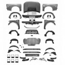 FORD F-150 RAPTOR 2021- MASKA ZDERZAK PRZÓD + TYŁ NAKŁADKI KOMPLET BODY KIT