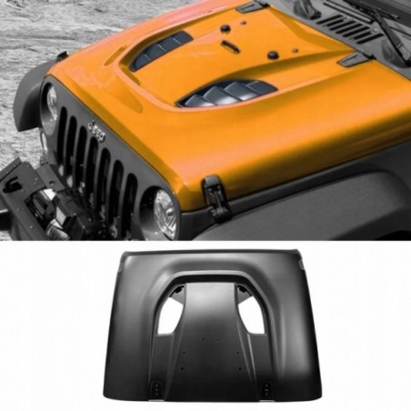 JEEP WRANGLER JK RUBICON 10 ROCZNICA 2007-2017 MASKA POKRYWA SILNIKA STAL