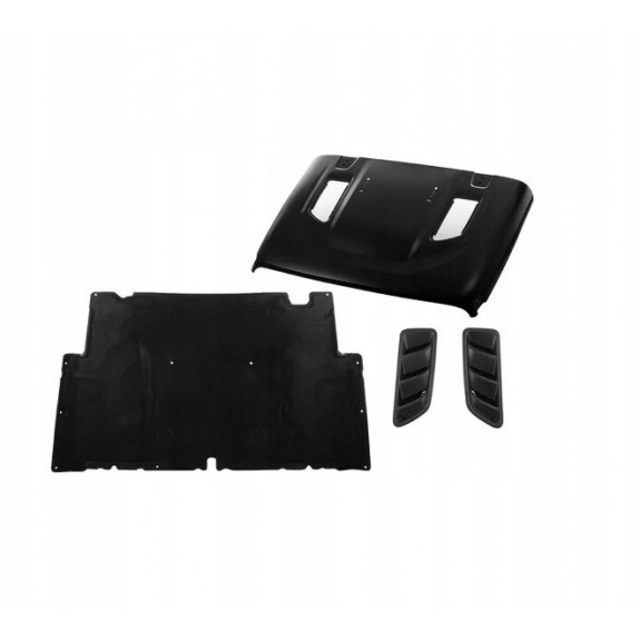 MASKA POKRYWA SILNIKA ALUMINIUM WLOTY RUBICON JEEP WRANGLER JL 2018-2024