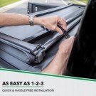 POKRYWA PAKI KRÓTKA 5.7'' OSŁONA ROLETA ŻALUZJA DODGE RAM 1500 IV 2009-2018