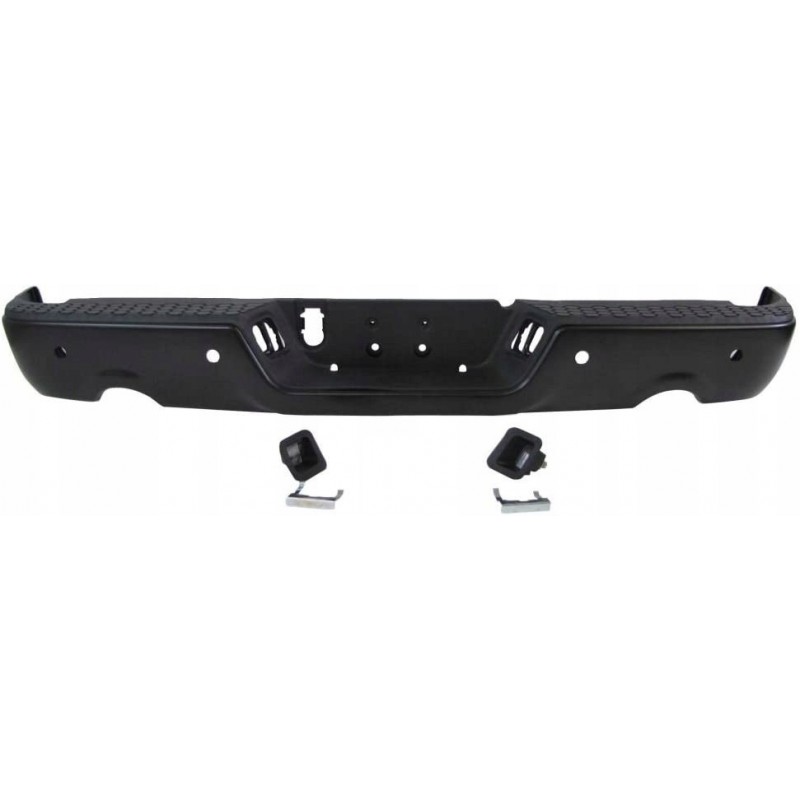 ZDERZAK TYŁ LISTWA LAMPKI CZARNY Z PDC KOMPLETNY STRUKTURA DODGE RAM 2009-