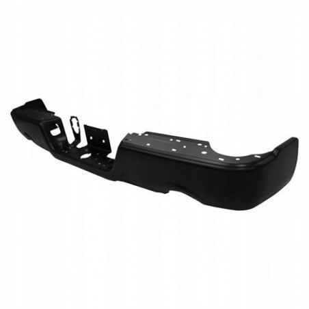 DODGE RAM 2009-2018 ZDERZAK TYŁ CZARNY POD RURY ALE BEZ OTWORÓW NA CZUJNIKI