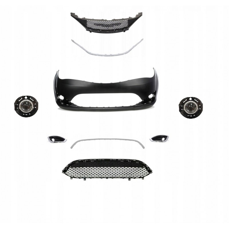 ZDERZAK PRZEDNI KOMPLETNY BEZ PDC Z HALOGENY CHRYSLER PACIFICA 2017-2020