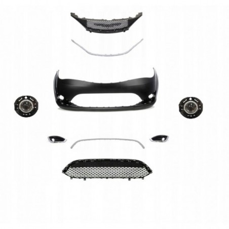 ZDERZAK PRZEDNI KOMPLETNY BEZ PDC Z HALOGENY CHRYSLER PACIFICA 2017-2020