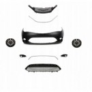 ZDERZAK PRZEDNI KOMPLETNY BEZ PDC Z HALOGENY CHRYSLER PACIFICA 2017-2020