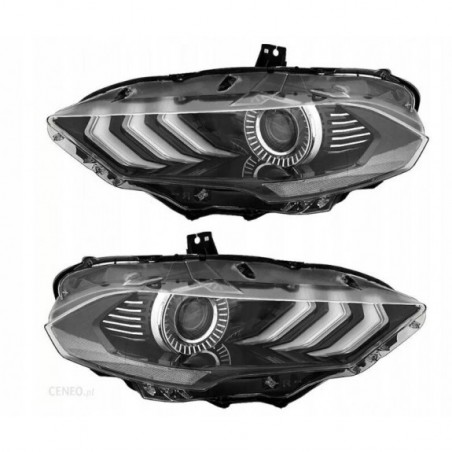 FORD MUSTANG 2018-23 LAMPA LED PRAWA + LEWA Z SILNIK 4PIN USA BIAŁY ODBLASK