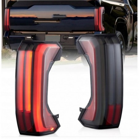 TOYOTA TUNDRA 2022-2024 LAMPA LAMPY TYLNE KOMPLET FULL LED VLAND DYMIONE