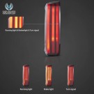 TOYOTA TUNDRA 2022-2024 LAMPA LAMPY TYLNE KOMPLET FULL LED VLAND CZERWONE