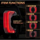 TOYOTA TUNDRA 2022-2024 LAMPA LAMPY TYLNE KOMPLET FULL LED VLAND CZERWONE