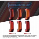 TOYOTA TUNDRA 2022-2024 LAMPA LAMPY TYLNE KOMPLET FULL LED VLAND CZERWONE