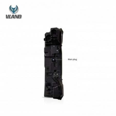 TOYOTA TUNDRA 2022-2024 LAMPA LAMPY TYLNE KOMPLET FULL LED VLAND CZERWONE