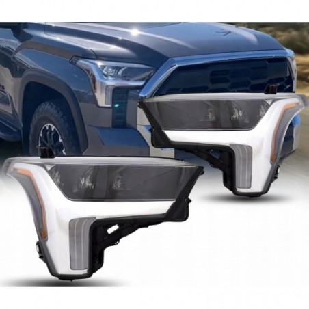 TOYOTA TUNDRA 2022-2024 SEQUOIA 2023-25 LAMPA LAMPY PRZEDNIE KOMPLET Z LED