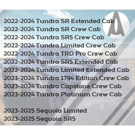 TOYOTA TUNDRA 2022-2024 SEQUOIA 2023-25 LAMPA LAMPY PRZEDNIE KOMPLET Z LED