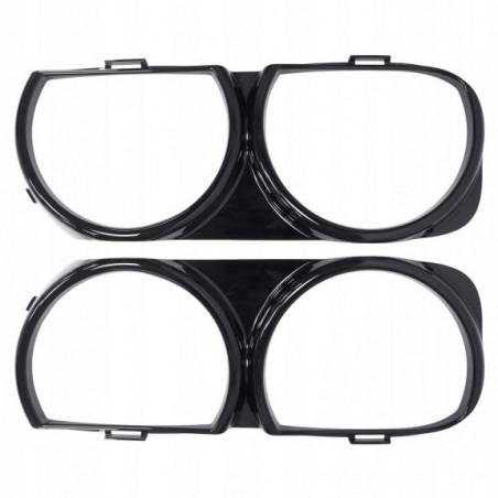 RAMKA OKULAR LAMPY LEWY+ PRAWY POŁYSK KPL DODGE CHALLENGER HELLCAT 2015-23