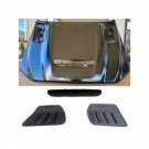 DODGE RAM 2500 3500 SPORT 2020-24 MASKA POKRYWA SILNIKA ALUMINIUM +NAKŁADKI