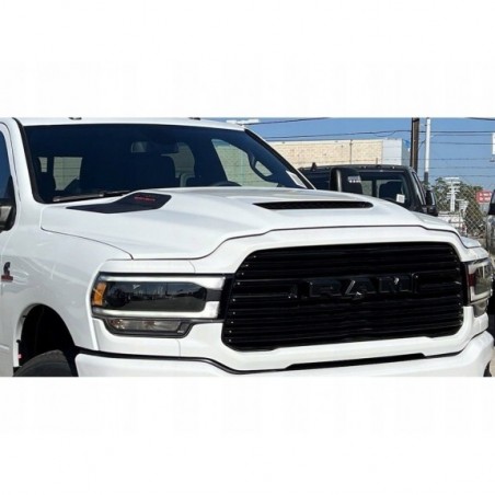 DODGE RAM 2500 3500 SPORT 2020-24 MASKA POKRYWA SILNIKA ALUMINIUM +NAKŁADKI