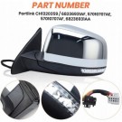 LUSTERKO LEWE CHROM KIERUNEK MARTWA STREFA JEEP GRAND CHEROKEE WK2 2011-21