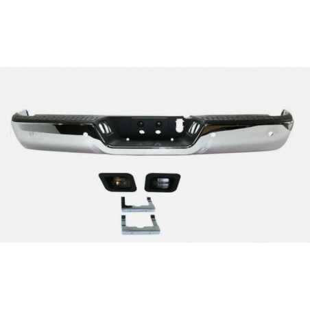 ZDERZAK TYŁ CHROM CZUJNIKI PDC KOMPLETNY DODGE RAM 2500 3500 2009-2018