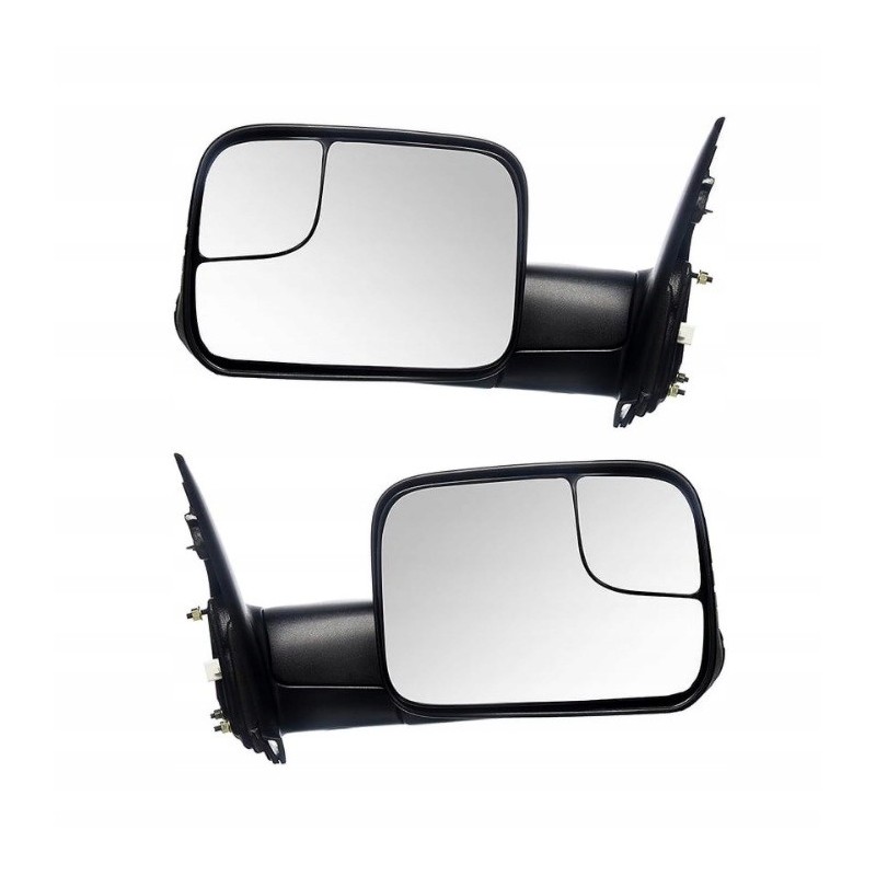 DODGE RAM 2500 3500 2002-2009 LUSTERKO PRAWE + LEWE DUŻE ELEKTR I PODGRZEW