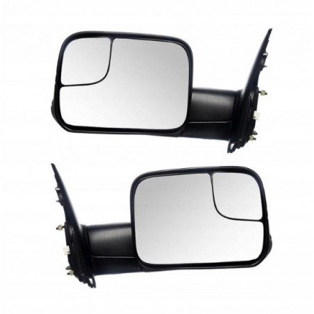 DODGE RAM 2500 3500 2002-2009 LUSTERKO PRAWE + LEWE DUŻE ELEKTR I PODGRZEW
