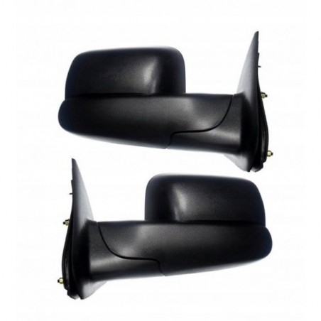 DODGE RAM 2500 3500 2002-2009 LUSTERKO PRAWE + LEWE DUŻE ELEKTR I PODGRZEW