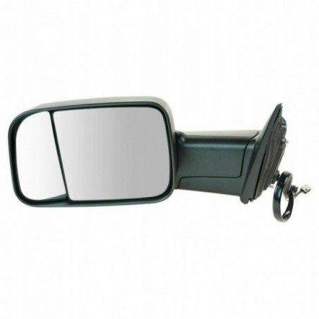 LUSTERKO LEWE CZARNE Z CZUJNIK ROZKŁADANE DO PIONU DUŻE DODGE RAM 2009-2018
