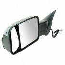 LUSTERKO LEWE CZARNE Z CZUJNIK ROZKŁADANE DO PIONU DUŻE DODGE RAM 2009-2018