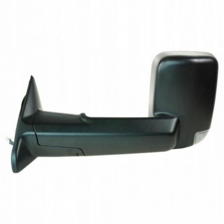 LUSTERKO LEWE CZARNE Z CZUJNIK ROZKŁADANE DO PIONU DUŻE DODGE RAM 2009-2018